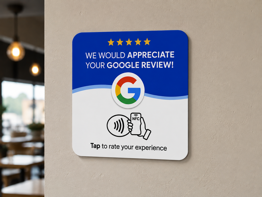 NFC Review Card – Collect More Google Reviews