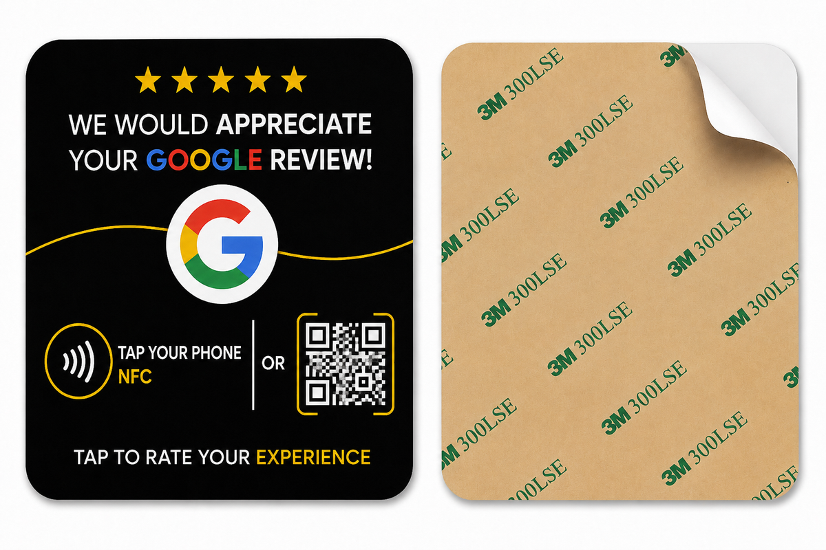 NFC Google Review Card – Get More Google Reviews
